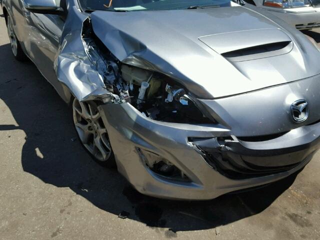 JM1BL1H35A1202347 - 2010 MAZDA SPEED 3 银色 照片 9