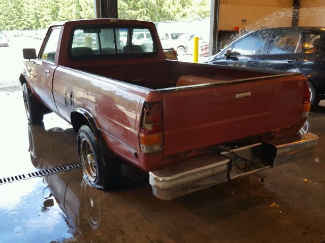 JB7FK44E8FP422678 - 1985 DODGE D50 ROYAL RED photo 3