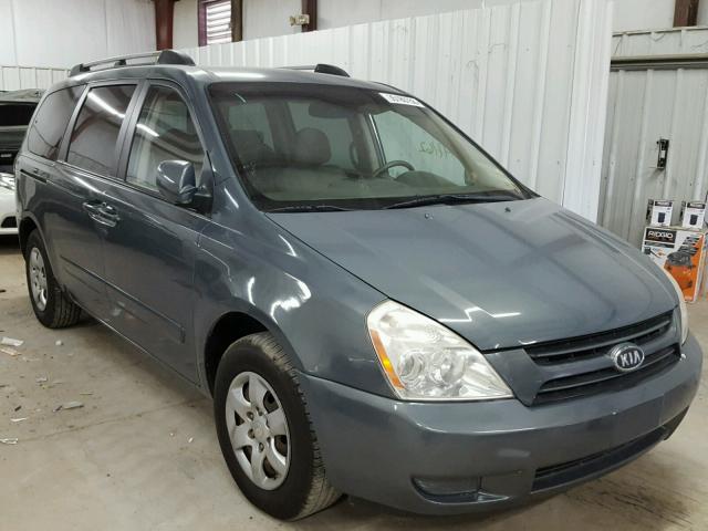 KNDMB233266038543 - 2006 KIA SEDONA EX GREEN photo 1