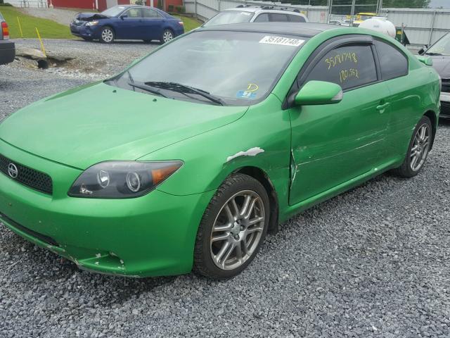 JTKDE167580257382 - 2008 SCION TC GREEN photo 9