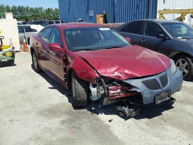 2G2WP552561110895 - 2006 PONTIAC GRAND PRIX MAROON photo 1