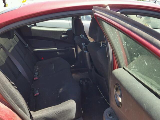 2G2WP552561110895 - 2006 PONTIAC GRAND PRIX MAROON photo 6