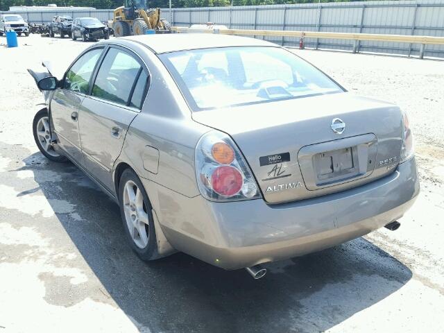 1N4BL11D22C190480 - 2002 NISSAN ALTIMA SE GRAY photo 3