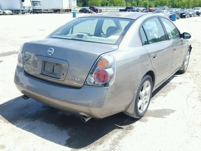 1N4BL11D22C190480 - 2002 NISSAN ALTIMA SE GRAY photo 4