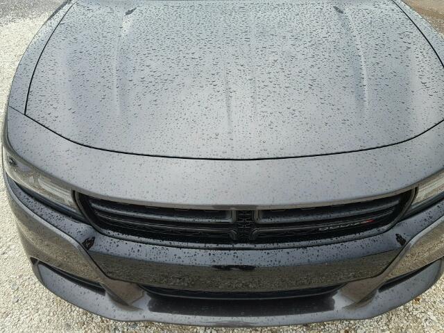 2C3CDXHG1FH890397 - 2015 DODGE CHARGER SX GRAY photo 7