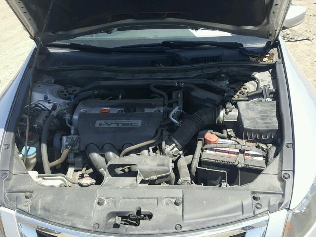 1HGCP26898A152609 - 2008 HONDA ACCORD EXL SILVER photo 7