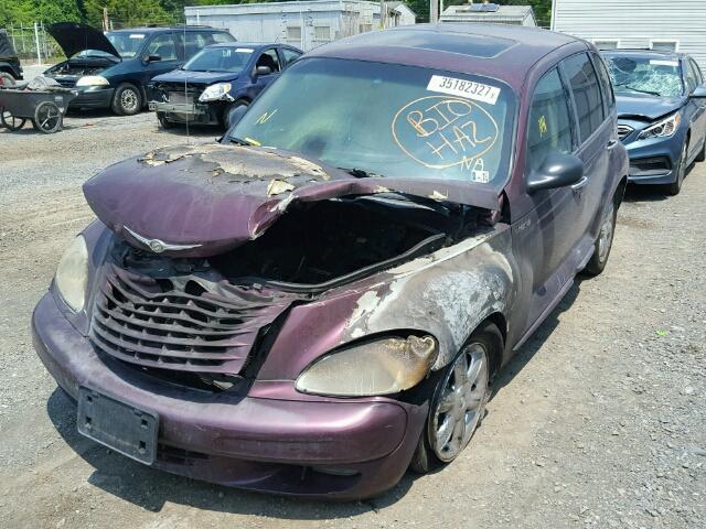 3C8FY68B73T565217 - 2003 CHRYSLER PT CRUISER PURPLE photo 2