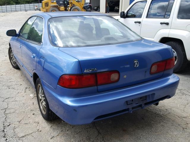 JH4DB7651YS003706 - 2000 ACURA INTEGRA LS BLUE photo 3