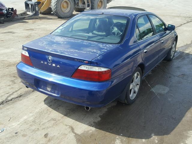 19UUA56823A064789 - 2003 ACURA 3.2TL TYPE BLUE photo 4