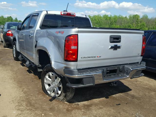 1GCGTCEN2H1163430 - 2017 CHEVROLET COLORADO L SILVER photo 3