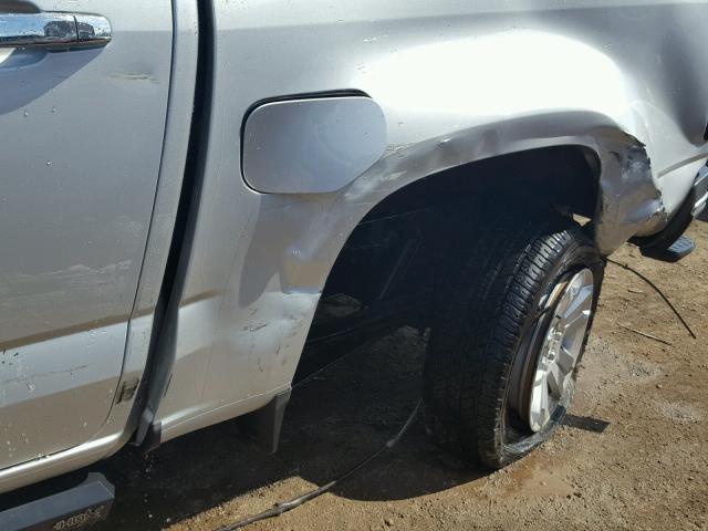 1GCGTCEN2H1163430 - 2017 CHEVROLET COLORADO L SILVER photo 9