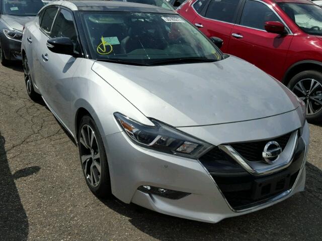 1N4AA6AP8HC372962 - 2017 NISSAN MAXIMA 3.5 SILVER photo 1