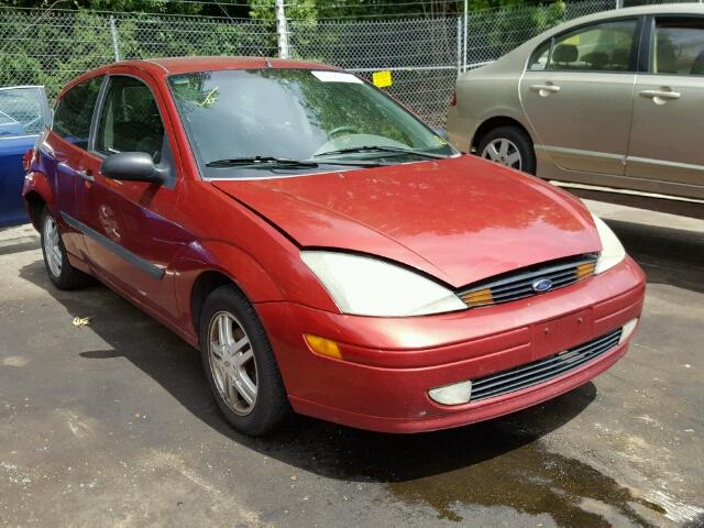 3FAFP31393R141899 - 2003 FORD FOCUS ZX3 RED photo 1