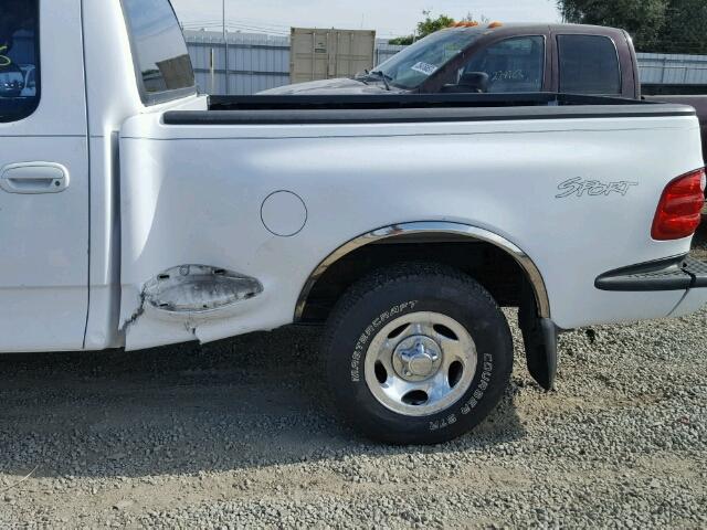 1FTRF07232KA42392 - 2002 FORD F150 WHITE photo 9