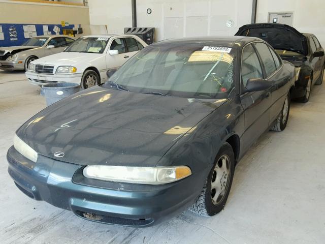 1G3WH52K1XF308185 - 1999 OLDSMOBILE INTRIGUE G GREEN photo 2