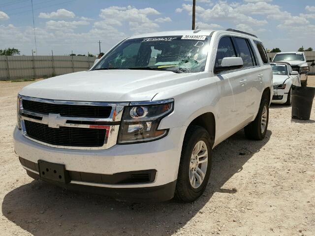 1GNSKBKC6GR231181 - 2016 CHEVROLET TAHOE K150 WHITE photo 2