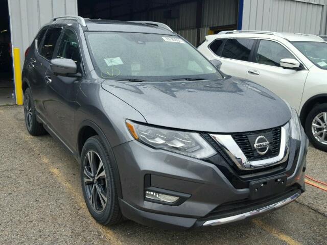 5N1AT2MV3HC763696 - 2017 NISSAN ROGUE CHARCOAL photo 1