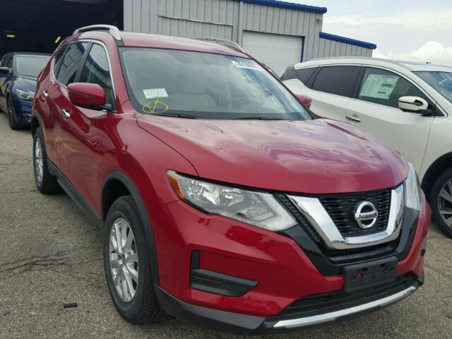 JN8AT2MVXHW260089 - 2017 NISSAN ROGUE RED photo 1