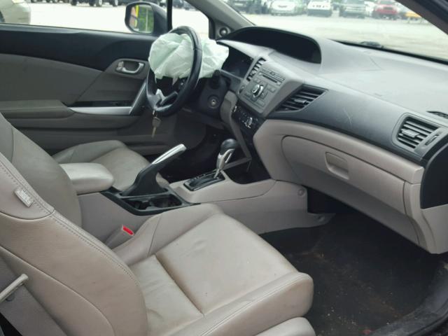 2HGFG3B17CH541268 - 2012 HONDA CIVIC EXL შავი ფოტო 5