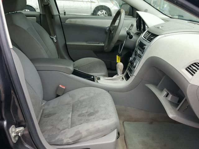 1G1ZA5EB8A4161775 - 2010 CHEVROLET MALIBU LS GRAY photo 5