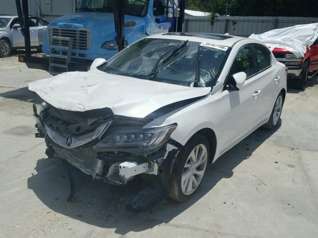 19UDE2F38HA011951 - 2017 ACURA ILX BASE WHITE photo 2