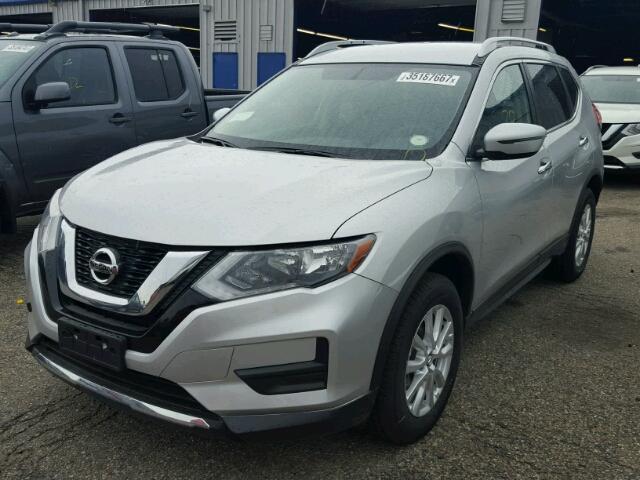 JN8AT2MV5HW264616 - 2017 NISSAN ROGUE SILVER photo 2