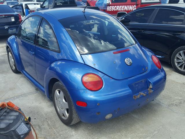 3VWCA21C1XM401382 - 1999 VOLKSWAGEN NEW BEETLE BLUE photo 3