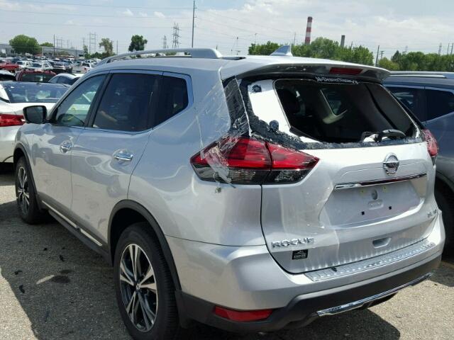 5N1AT2MV9HC786612 - 2017 NISSAN ROGUE SILVER photo 3