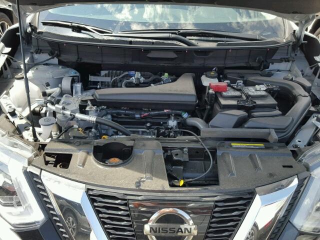 5N1AT2MV9HC786612 - 2017 NISSAN ROGUE SILVER photo 7