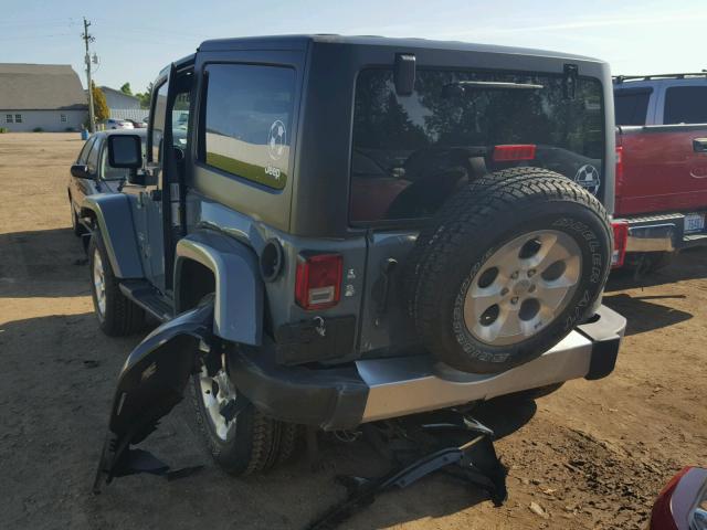 1C4AJWBG2FL621276 - 2015 JEEP WRANGLER S 蓝色 照片 3