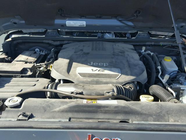 1C4AJWBG2FL621276 - 2015 JEEP WRANGLER S 蓝色 照片 7