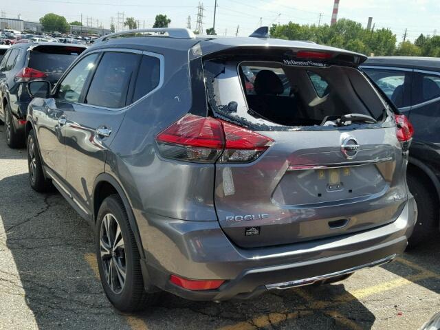 JN8AT2MVXHW016197 - 2017 NISSAN ROGUE CHARCOAL photo 3