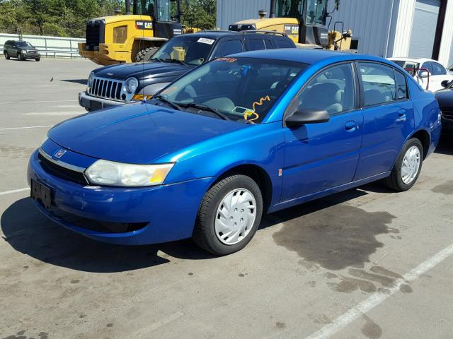 1G8AJ52F94Z106684 - 2004 SATURN ION LEVEL ლურჯი ფოტო 2