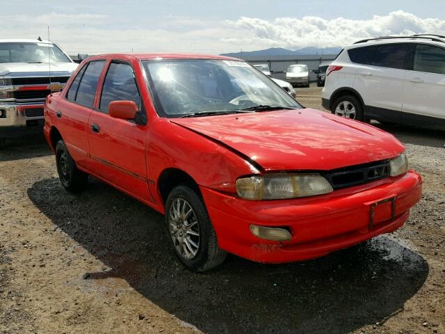 KNAFA1259T5259824 - 1996 KIA SEPHIA RS RED photo 1