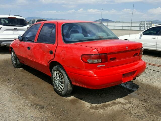 KNAFA1259T5259824 - 1996 KIA SEPHIA RS RED photo 3