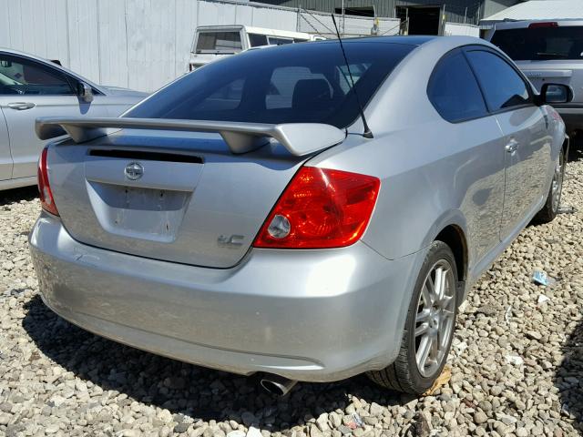 JTKDE177260087302 - 2006 TOYOTA SCION TC 银色 照片 4