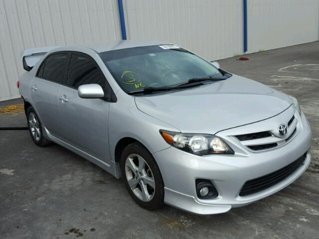 2T1BU4EE3DC981459 - 2013 TOYOTA COROLLA/S/ SILVER photo 1