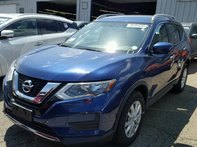 JN8AT2MV2HW020440 - 2017 NISSAN ROGUE BLUE photo 2