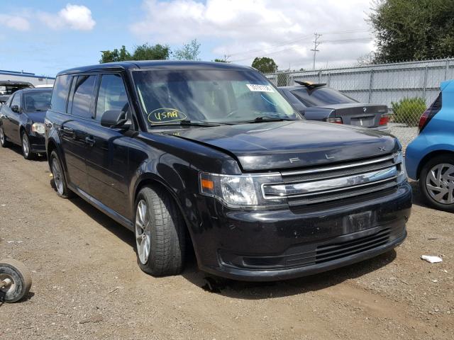 2FMGK5B82EBD35626 - 2014 FORD FLEX SE BLACK photo 1