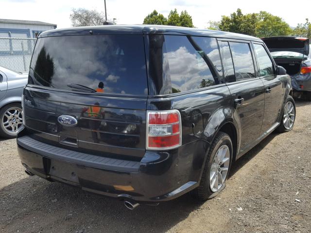 2FMGK5B82EBD35626 - 2014 FORD FLEX SE BLACK photo 4