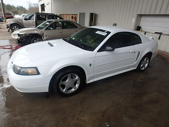 1FAFP40402F184684 - 2002 FORD MUSTANG WHITE photo 10