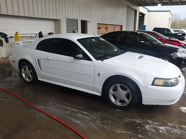 1FAFP40402F184684 - 2002 FORD MUSTANG WHITE photo 9