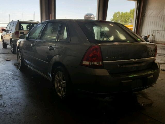 1G1ZT61816F106610 - 2006 CHEVROLET MALIBU MAX ნაცრისფერი ფოტო 3