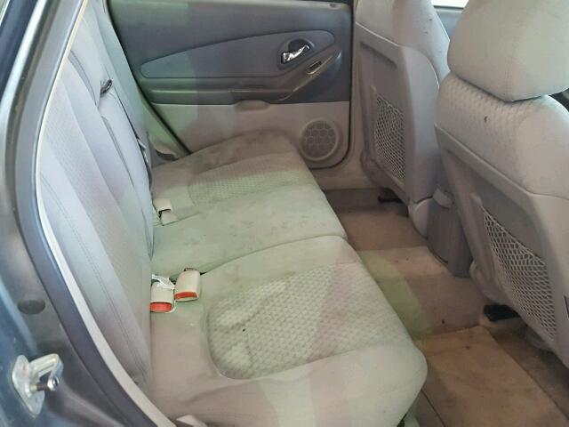 1G1ZT61816F106610 - 2006 CHEVROLET MALIBU MAX ნაცრისფერი ფოტო 6