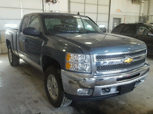 1GCRKSE74CZ240414 - 2012 CHEVROLET SILVERADO BLUE photo 1