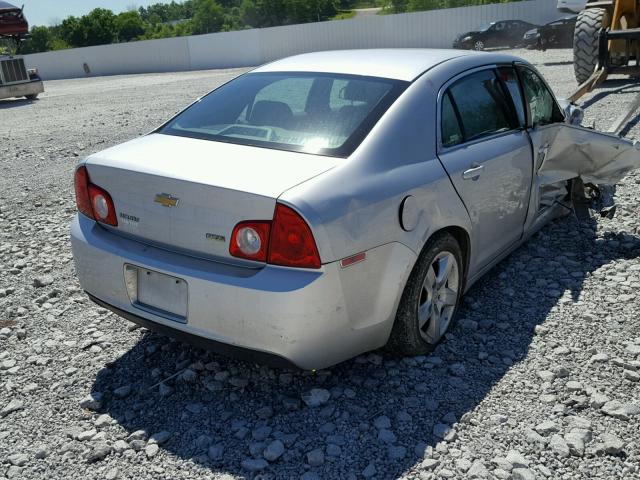 1G1ZA5E03AF106007 - 2010 CHEVROLET MALIBU LS ვერცხლისფერი ფოტო 4