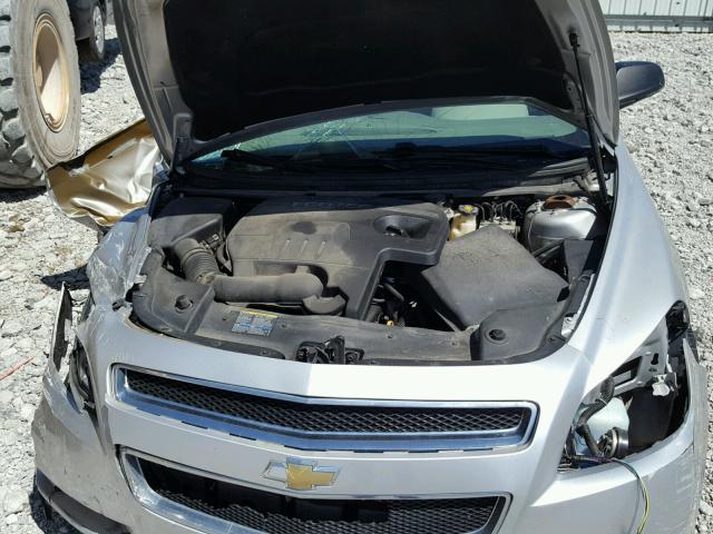 1G1ZA5E03AF106007 - 2010 CHEVROLET MALIBU LS ვერცხლისფერი ფოტო 7