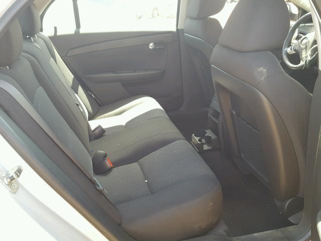 1G1ZC5EU4BF371274 - 2011 CHEVROLET MALIBU 1LT 银色 照片 6