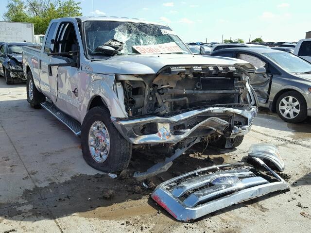 1FT7W2BTXEEA03269 - 2014 FORD F250 SUPER SILVER photo 1