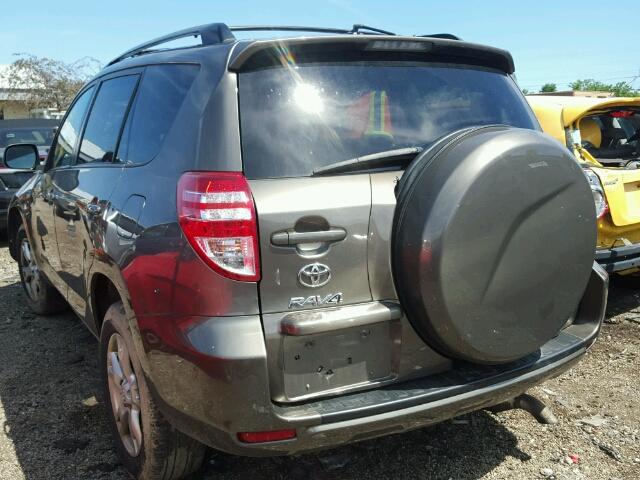 2T3BF4DV9BW114324 - 2011 TOYOTA RAV4 BROWN photo 3